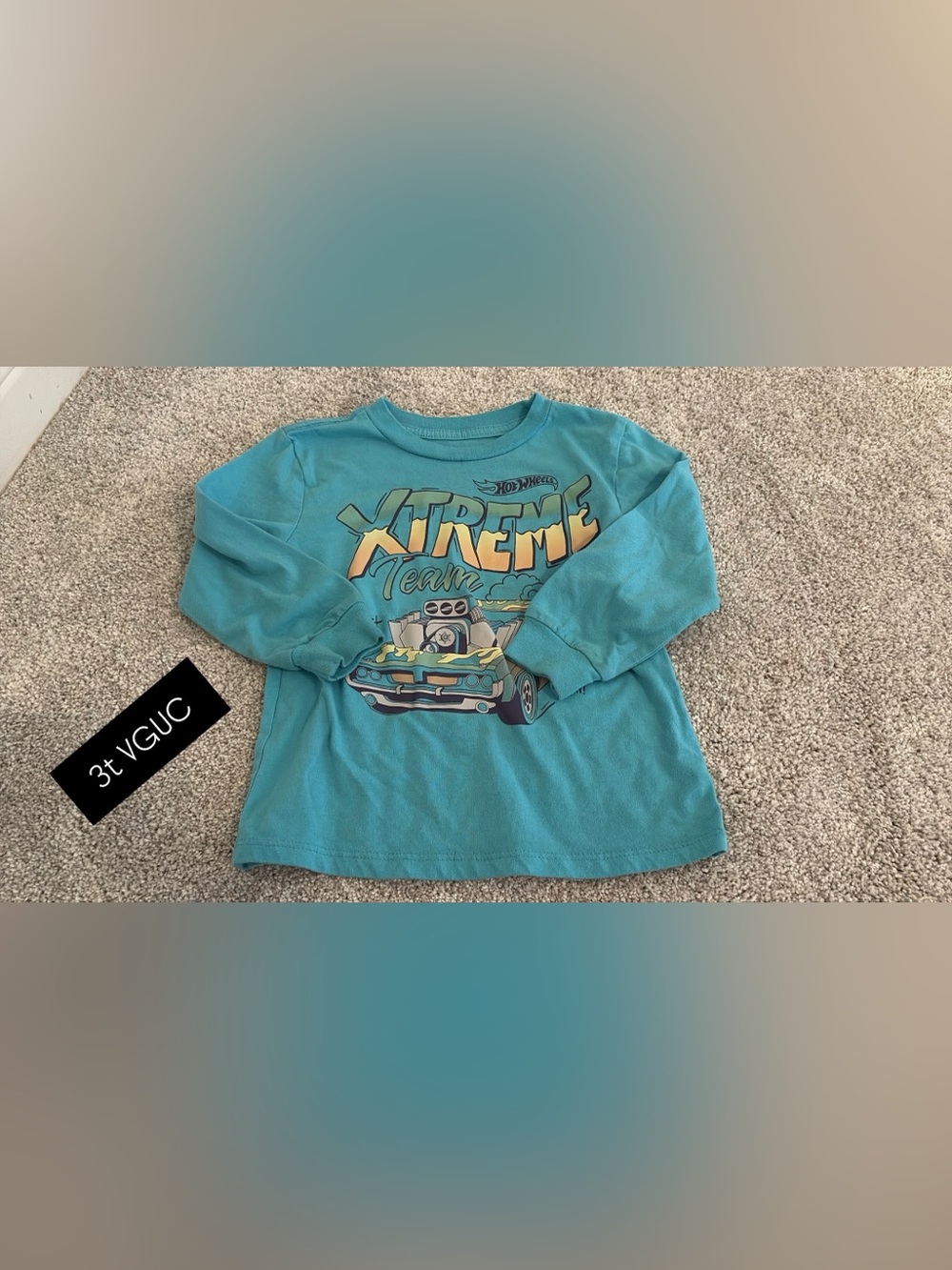 Hot wheels long sleeve shirt